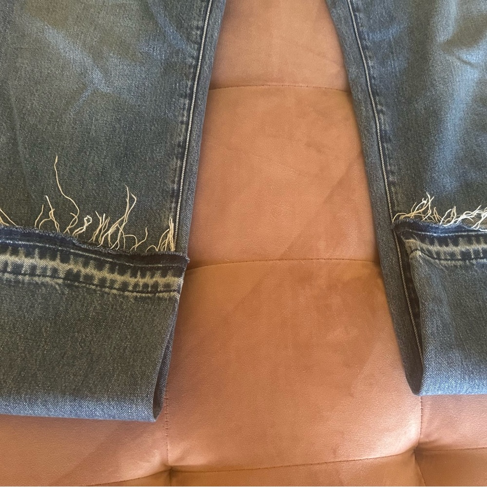 Madewell The Rail Straight Jean - Reston wash - Picture 8 of 16